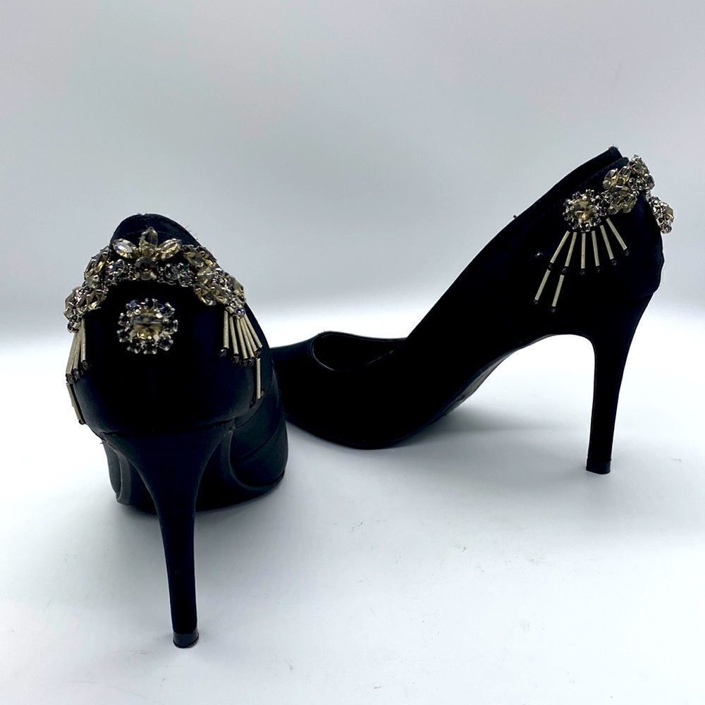✨HOST PICK🍸✨NEW ✨ Diamond By Farylrobin Sheila Jeweled Back Heels✨🏷✨